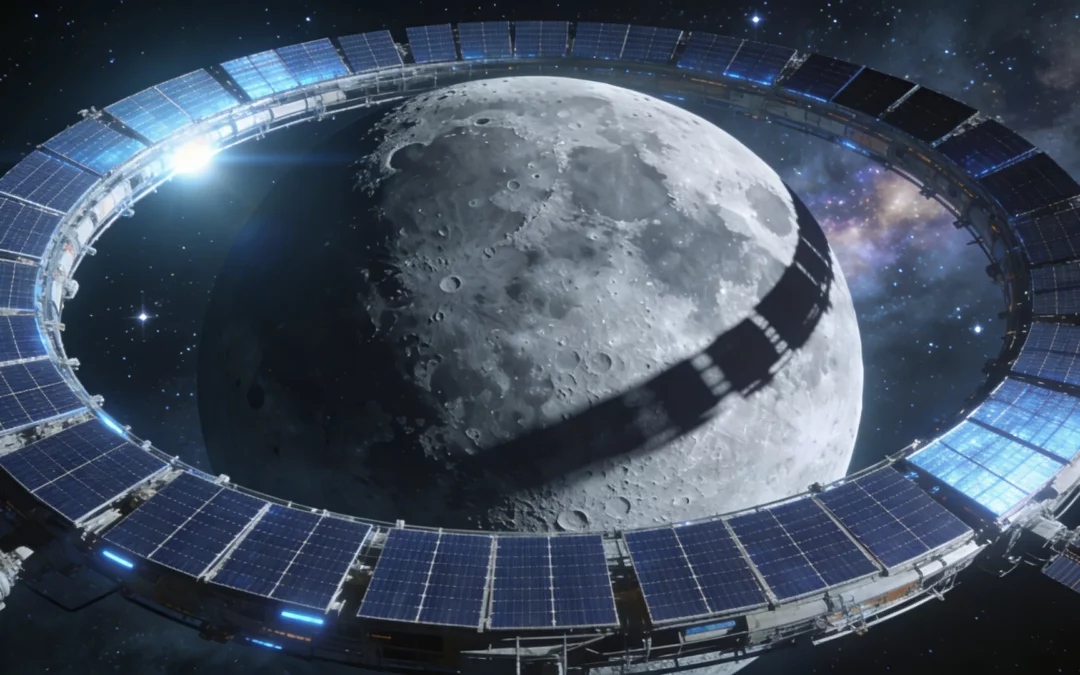 Luna Ring: il progetto giapponese che immagina un futuro in cui l’energia arriva dalla Luna
