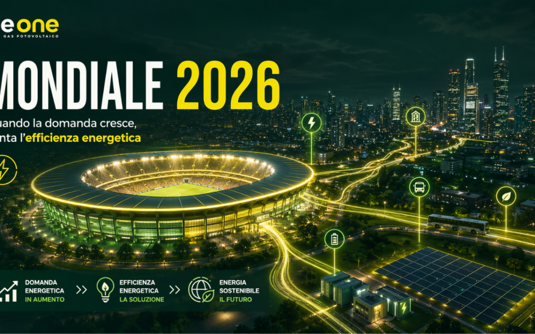Mondiale 2026 ed efficienza energetica: cosa insegna un grande evento sulla gestione dei consumi