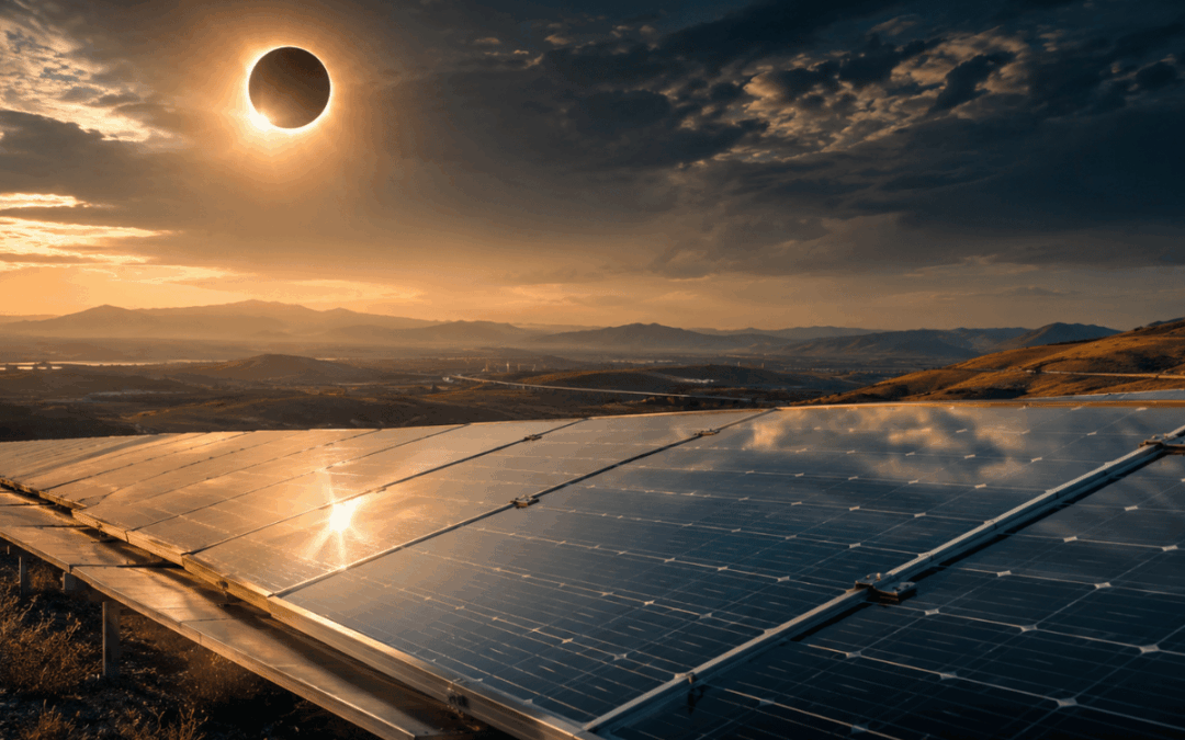 Eclissi solare e fotovoltaico: cosa succede davvero alla produzione di energia
