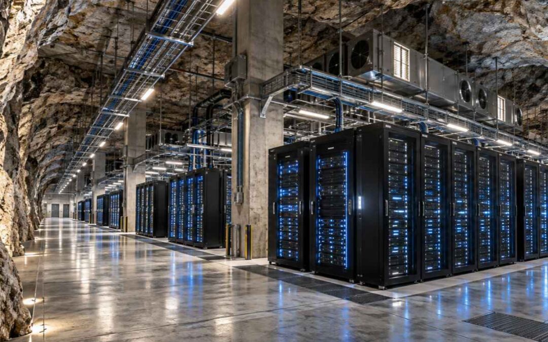 Data center sotterraneo in Italia: Intacture, il futuro dell’intelligenza artificiale nasce dentro una montagna